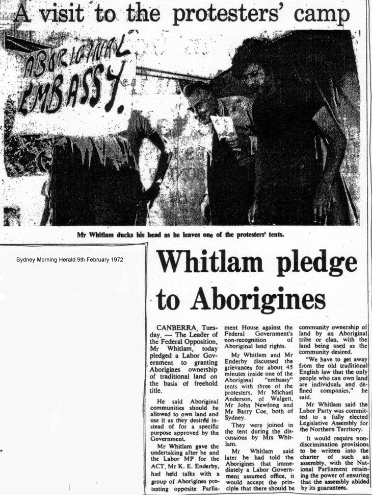 smh 9th february 1972