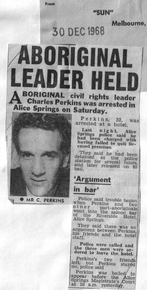 The koori history website charles nelson perkins